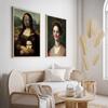 Set of Two Posters Mona Lisa The Scream