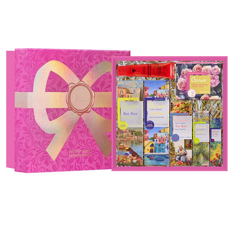 OLIVIAM Pink Memory Body Care 7-Piece Set