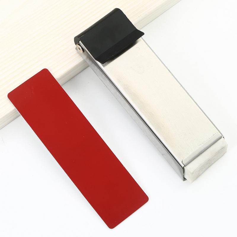 Door Stop Sound Dampening Kick Down Door Holder Self Adhesive No Drilling Door Stopper Sturdy Under Door Noise Stopper