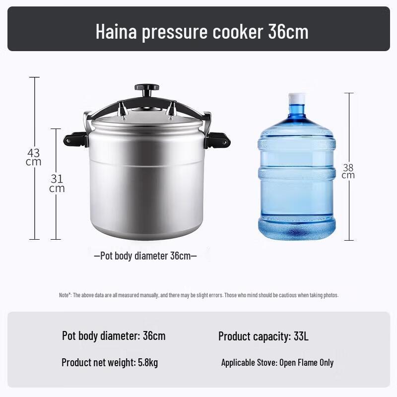Shuangxi Explosion-Proof 304 Stainless Steel Pressure Cooker
