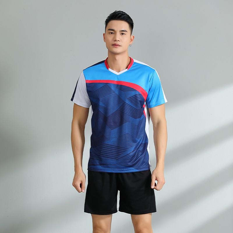 Quick-Dry Badminton Set Women Men Sportswear Running Tennis Volleyball Training Competition Uniform