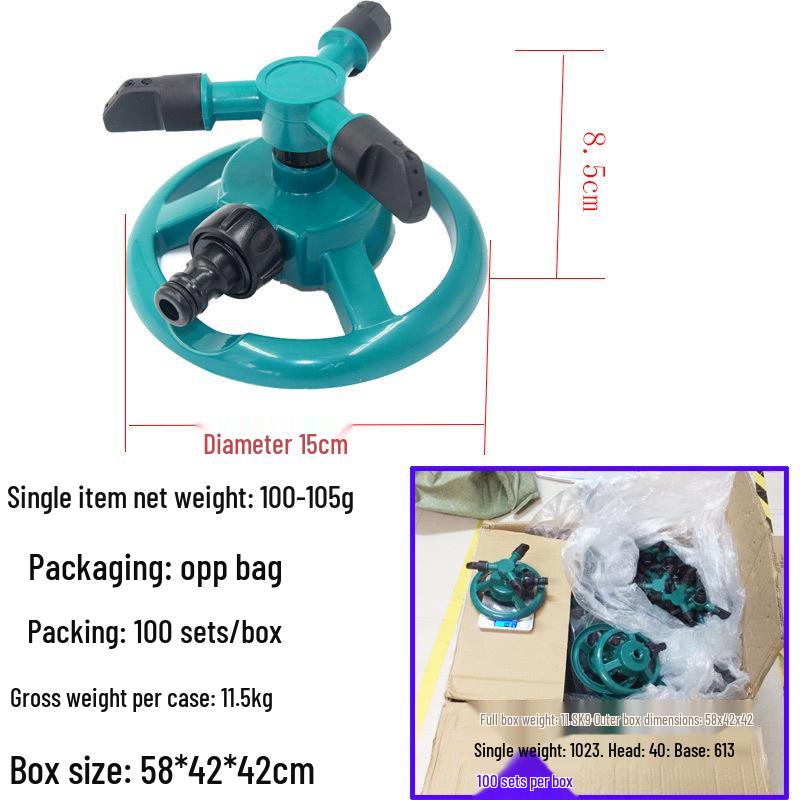 360° Automatic Rotating Garden Sprinkler