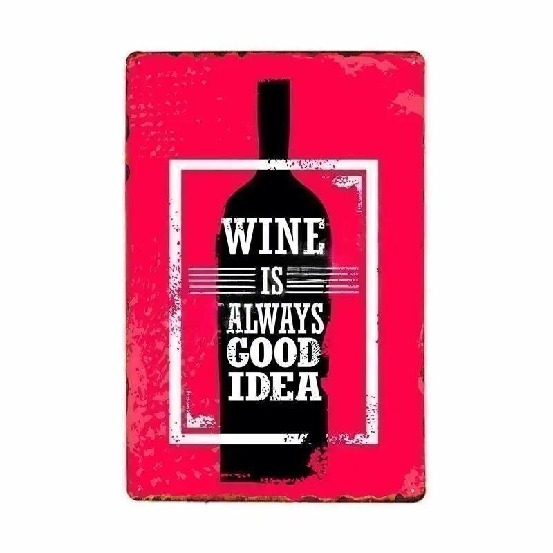 Cold Beer Rhum Vintage Metal Sign Tin Decor Plaque Decor Pub Cafe Brewery Wine Rum Wall Art Posters Metal Signs Decorative Plate