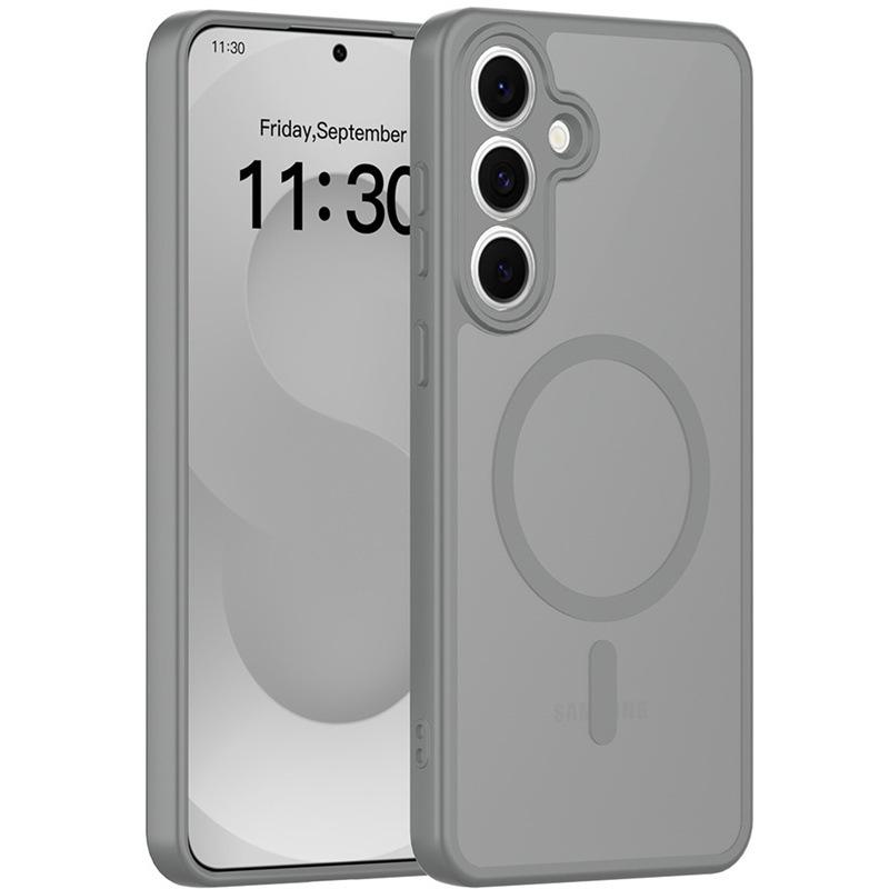 Magnetic Skin Feel Phone Case for Samsung S26 Ultra, S25 FE/S24, Frosted A17