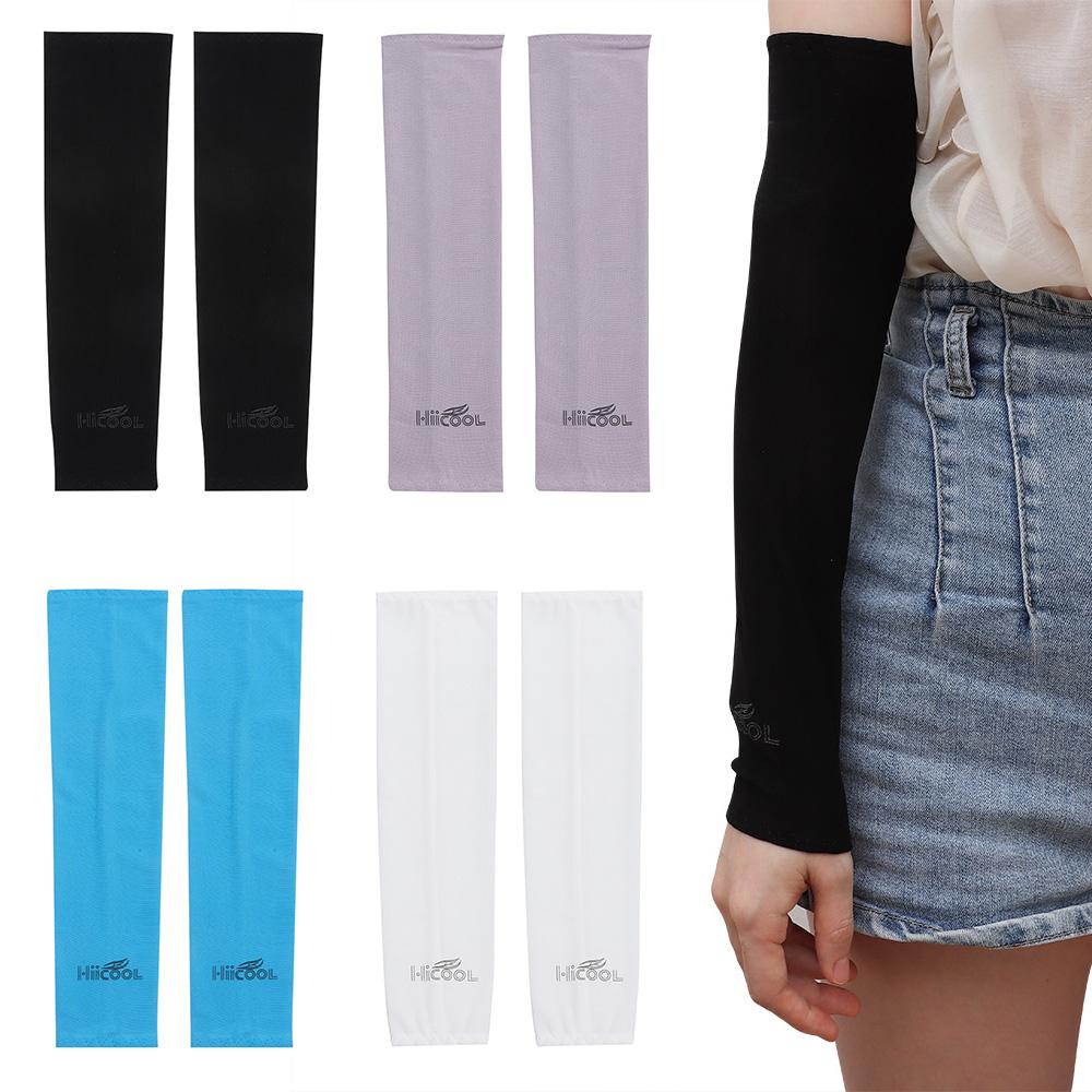 1Pair New Basketball Golf Fishing Climbing Sun UV Protection Cover Sport Cooling Arm Sleeves