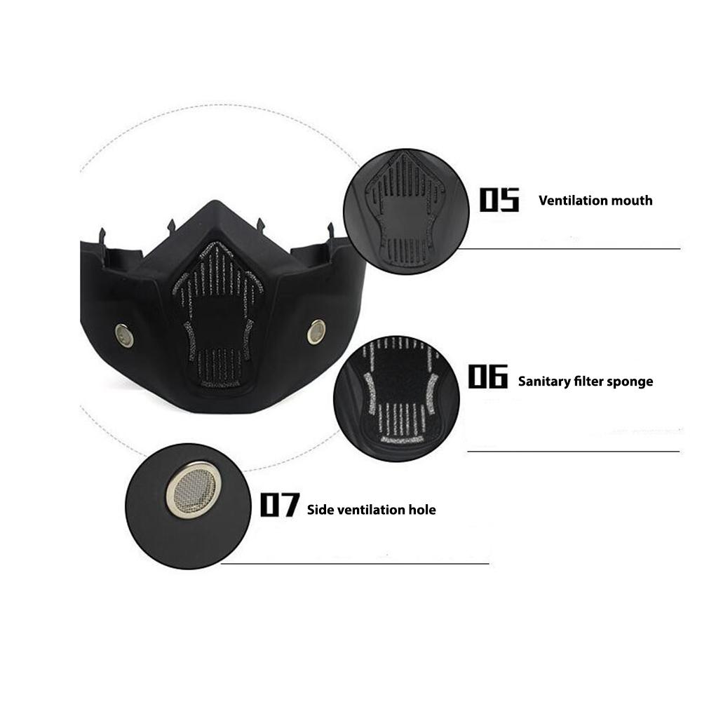 Detachable Anti-fog Mask Goggles Helmet Goggles for Riding Ski Motorcycle