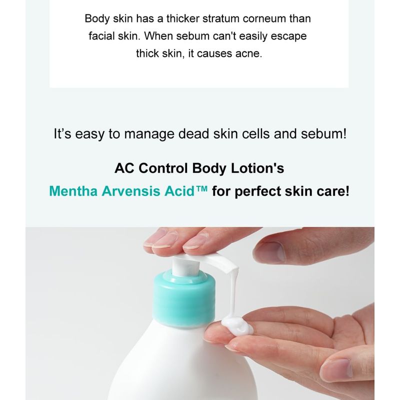 Derma: B - AC Control Body Lotion