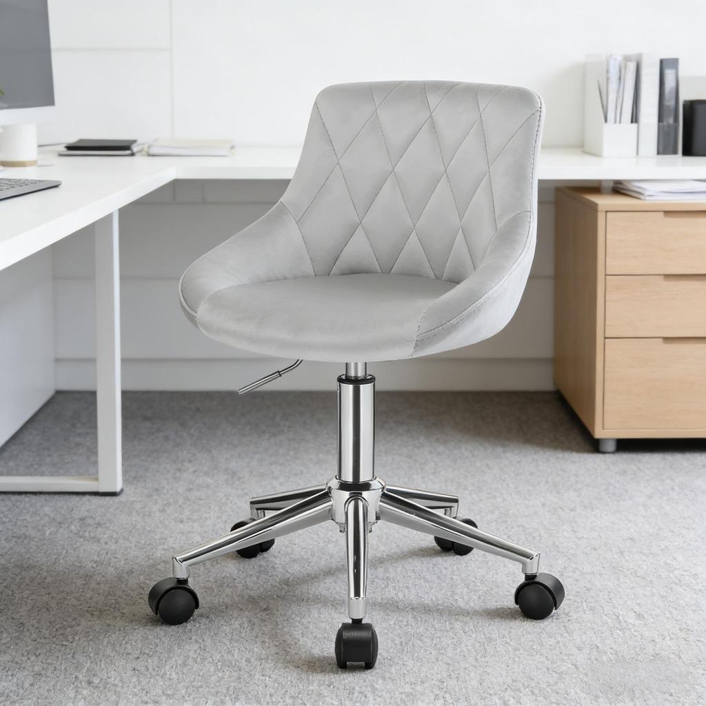 Swivel Office Chair, Wheelchair with Wheels, Office Chair for Home Office (only with office chairs)