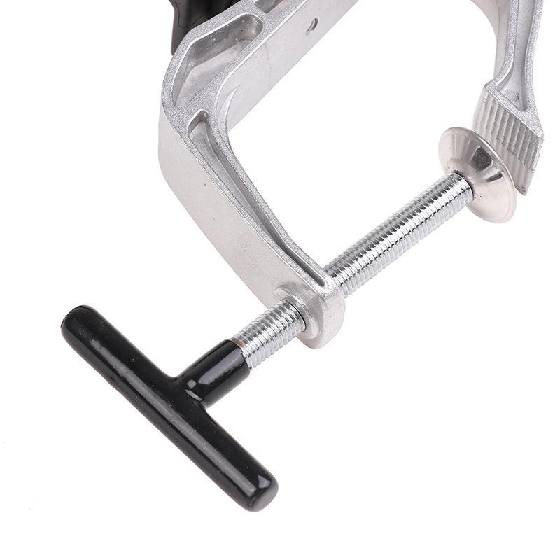 360° Nastavitelný držák rybářského prutu s velkým otvorem svorky, multifunkční držák prutu na loď, montáž na zábradlí pro jachty, kajaky