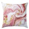 Pink Marble Vein Pillow Covers Pattern Cushion Covers Single Sided Decorative Soft Sofa Living Room Bedroom Home Modern Abstract