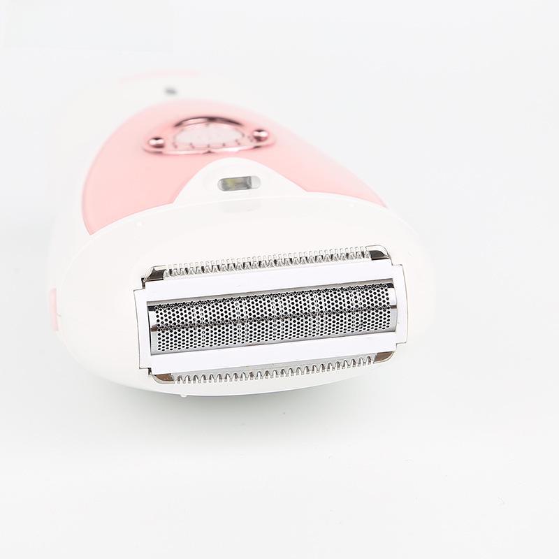 Rasoio e epilatore elettrico 2 in 1 per donne con luce e doppia velocità