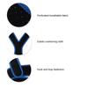 Wheelchair Belt Anti Slip Elastic Breathable Wheelchair Fixing Belt Harness Strap(Black )