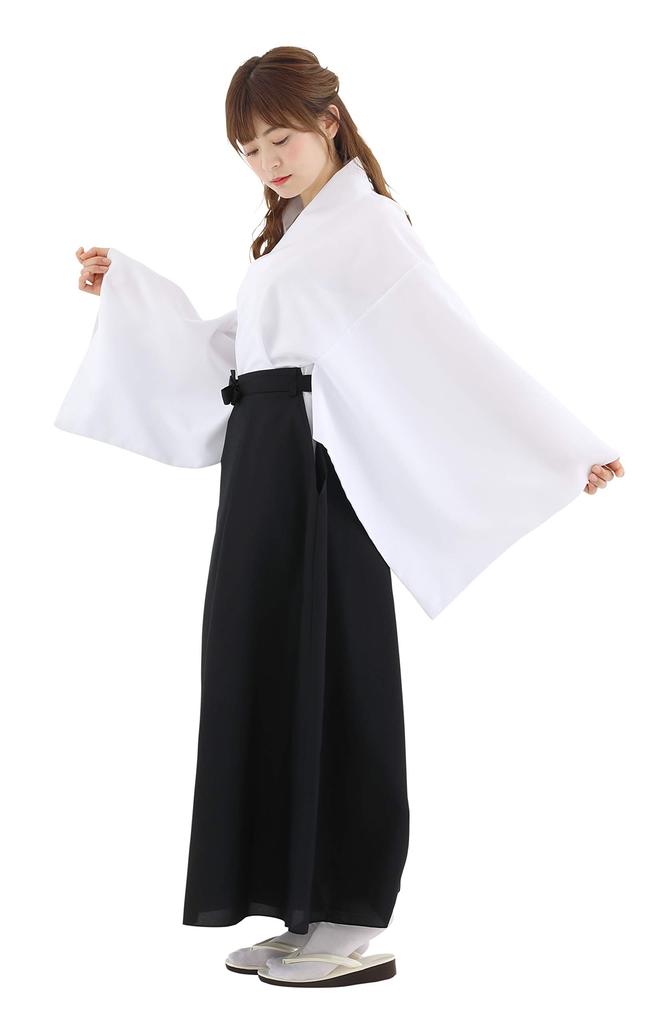 Clearstone Cosplay Halloween Colored Hakama Unisex Black