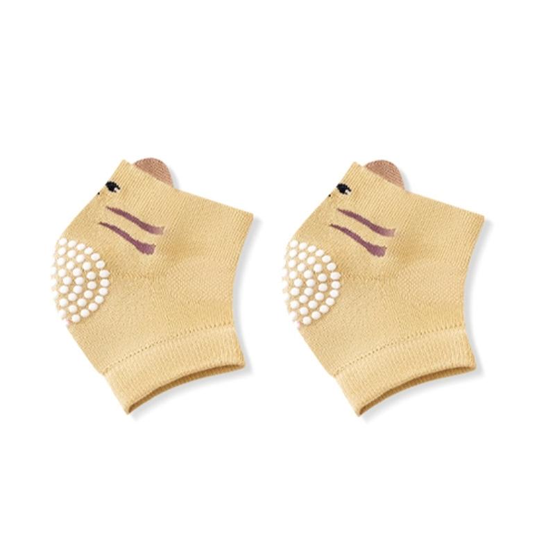 3/6 Pairs Kids Knee Pads Thick Padding Impact Protection Elastic Fit Comfortable for Baby Learning to Walk