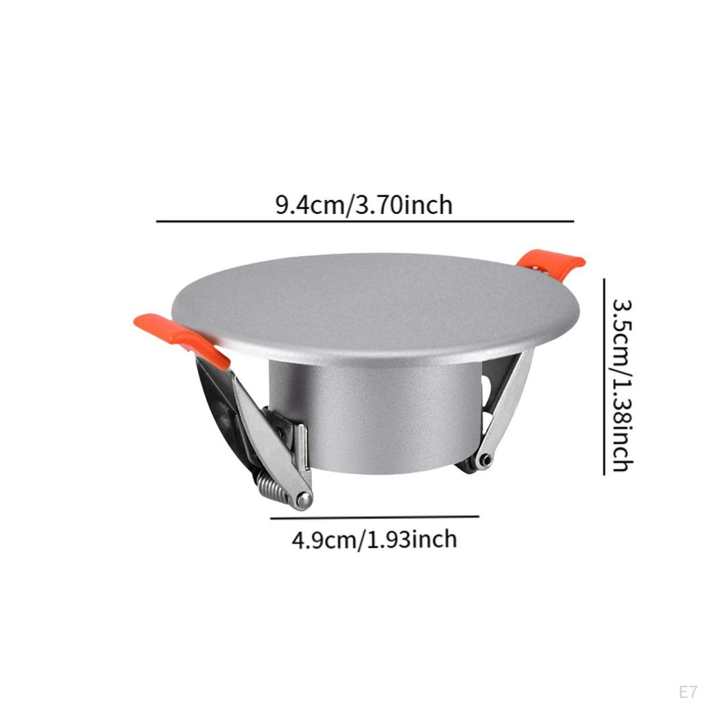 Plate Downlight Hole Cap, Wall Mount, Decorative Panel for Air Conditioning Holes, Home Kitchen