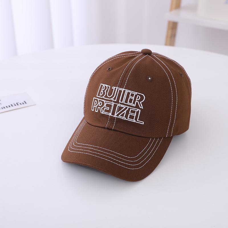Kids Baseball Cap Double-row Embroidered Letter Hats