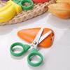 4Pcs Magnetic Safe Mini Scissor Grape Mini Pocket Scissors Kawaii Cartoon Fruit Scissors  DIY