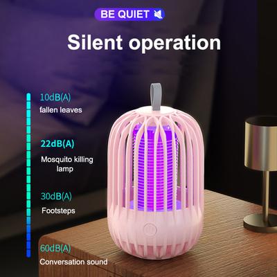 Lampada antizanzare per uso domestico Lampada elettrica per zanzare Zapper Lampada notturna portatile per trappola per zanzare