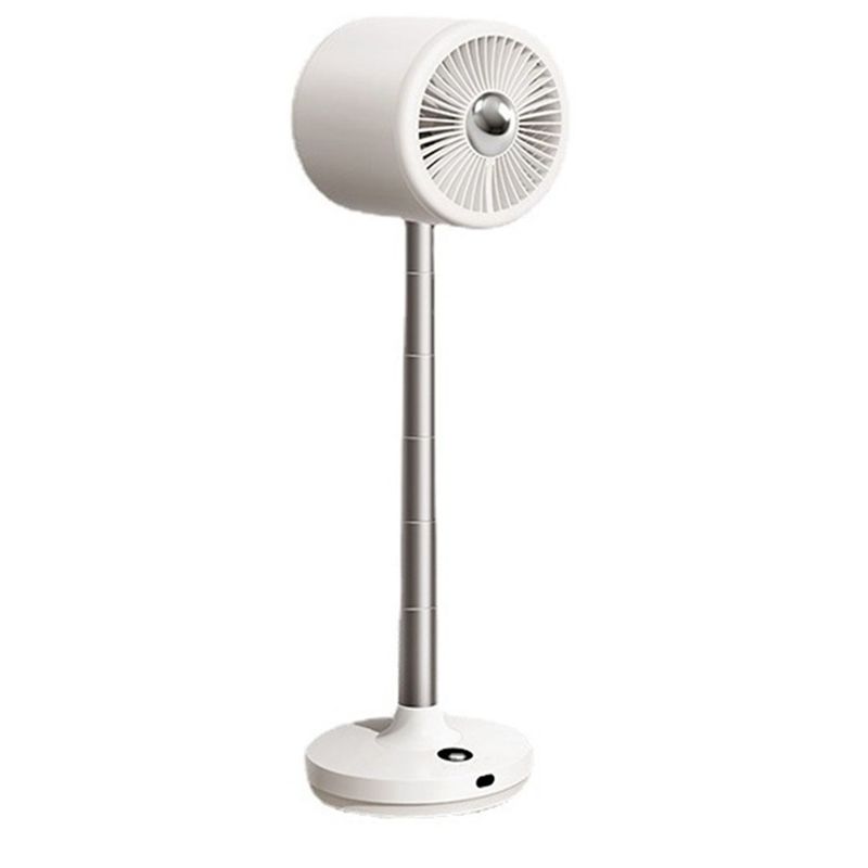 ABMH-Household Vertical Floor Fan With Remote Control Air Circulation Fan 90 ° Shaking Head Table Vertical Floor Standing Fan