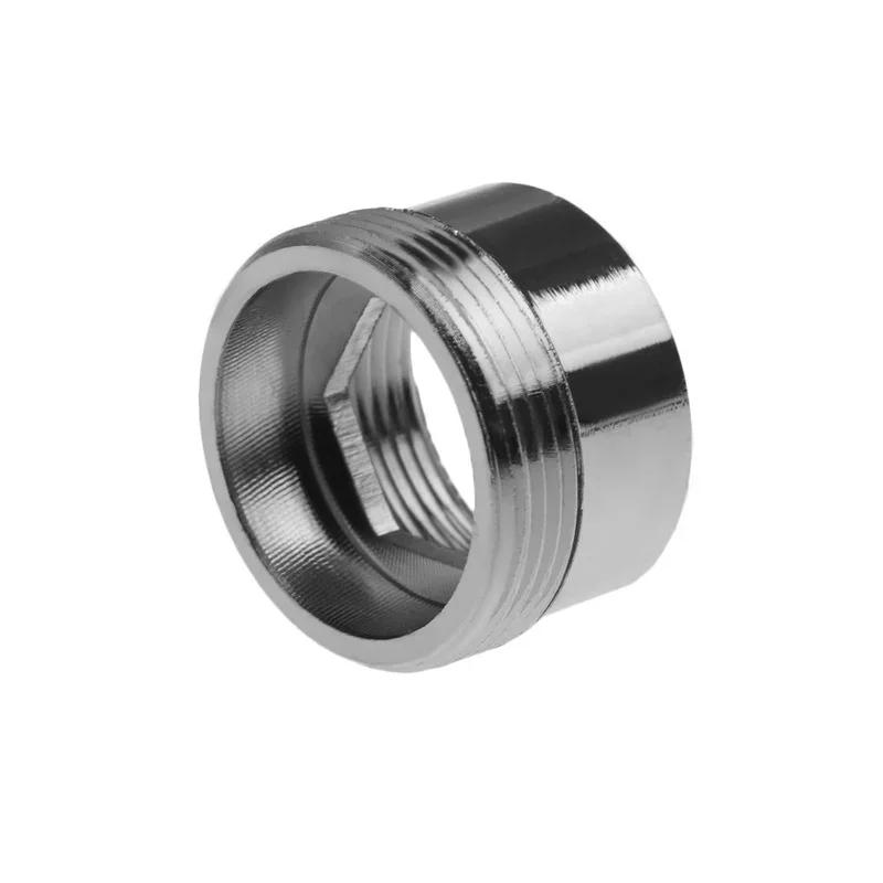 Kran kuchenny 16/18/20/22/24/28 mm na 22 mm z podkładką Metalowy męski żeński Adapter oszczędzający wodę Złącze perlatora do kranu