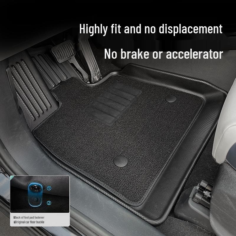Eco-Friendly, Waterproof TPE Floor Mats for 2020 VW T-CROSS