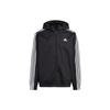Essentials 3-Stripes Woven Windbreaker 'Black' Men's IB0384