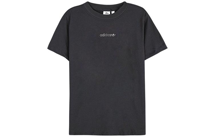 Adidas Originals T Shirts Men s Gray Crew Neck Moderate Straight Fit GL6147 M