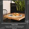 High Shine Stainless Steel Rectangular Food Tray Simple Elegant Design for Home Kitchen Restaurant Barbecue Dessert Cold Noodle