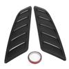 Car Auto Modification Hood Bonnet Vent Cover Fit for   2015-2017 Bonnet Air Vent Hood Air Vent Bonnet Vent Cover