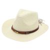Hiking Western Cowboy Hats Summer Sunscreen Visor Cap Fashion Straw Cowgirl Hat  for Women Men