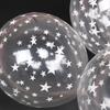 20/50Pcs 12Inch Pentagram Balloons Star Print Balloon Birthday Party Decorations Adult Kids Air Ball Helium Globos Wedding Decor