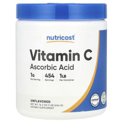 Vitamin C, Unflavored, 454G(16.2Oz)
