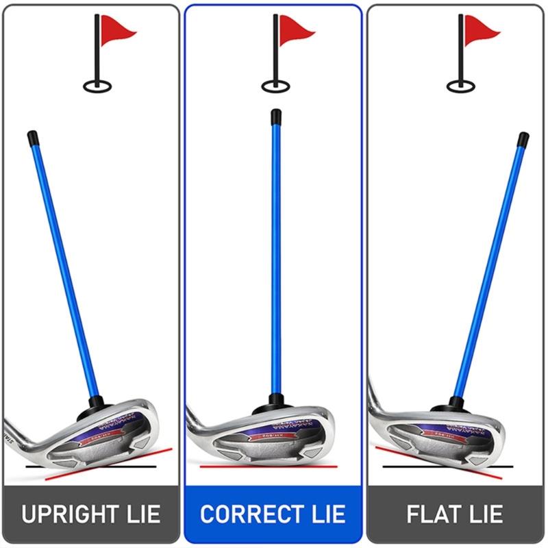 Magnetic Golf Alignment Stick Light Weight Swing Training Tool For Precise Swing Practice Indoors Or Outdoors