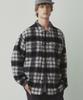 Loghideumatin Brushed Check Pattern Shirts (Grey)