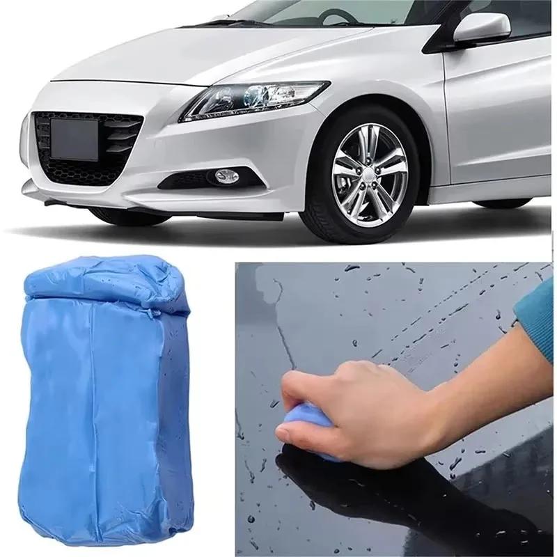 3Pcs Car Cleaning Clay Bar Vehicles Wash Mud Detailing Waxing Polish Treatment Fit Auto Glass Stains Rust Oil Cleaner Tools
