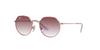 Ray-Ban RJ9565S JACK 291/8H Rose Gold 47 Kids Round Metal Sunglasses