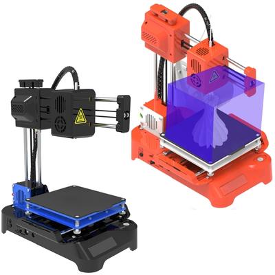 Przyjazna dla początkujących Drukarka 3D Mały Rozmiar Obsługa Materiałów 1.75mmPLA Łatwa Obsługa Temperatura Ekstrudera 180-230℃