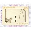 Thai Ridgeback - Photo frame, engraved wooden frame, a lovely gadget for the dog lover by Art-Dog