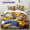 ONE PIECE Monkey D. Luffy Soft Cozy Duvet Cover, Kids Bedding Gift Set, Extra Large Different Sizes -HE79
