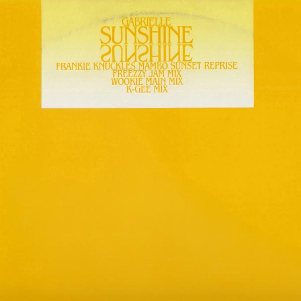 

12inch Record GABRIELLE - Sunshine GOBX23,5614861 Go! Beat 1999 UK Dance & Electronica Used