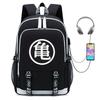 3 Piece School Backpack Set for Students Large Capacity Oxford Cloth Schoolbag with Shoulder Strap and Pencil Case