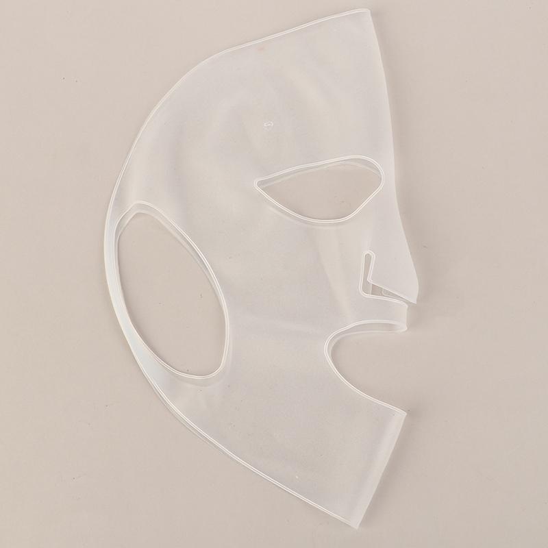 Silicone Mask Face Women Skin Care Tool Hanging Ear Face Mask Gel Sheet Reusable