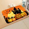 2025 Halloween Pumpkin Carpet Bedroom Bathroom Floor Mats Decorative Halloween Floor Mats Christmas Mats Christmas Decorations