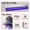 MechLands Aula Hero84 HE Wired Magnetic Gaming Keyboard with Rapid Hole Adjustable 8kHz Sound RGB Lightbox Backlight Effect, 0.01mm Actuation,
