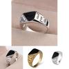 Premium Quality Men's Alloy Hollow Crystal Finger Jewelry In Timeless Vintage Design