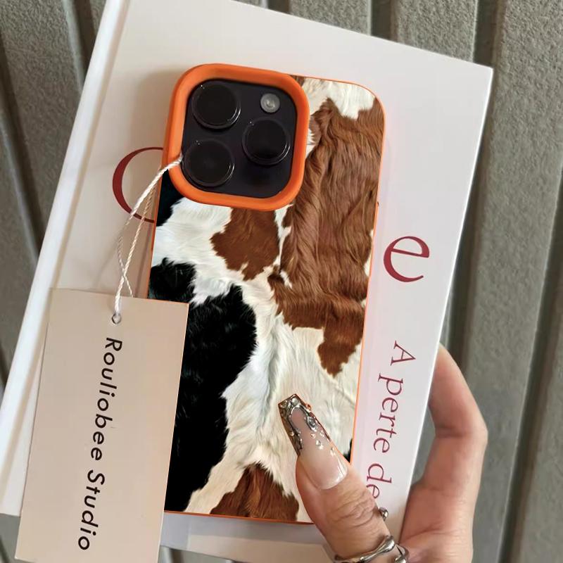 For iPhone 17 16 15 14 13 12 11 Pro Max Air Case Cow Lichee Pattern Silicone Cover For iPhone XS Max XR X 16E 16 Plus Soft Funda
