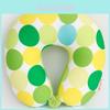 U Shape Travel Pillow With Printed Design For Adults Comfort And Support