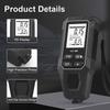 Industrial Thickness Gauge ABS Material Professional Paint Meter Tester Digital Display for Car Wall Drywall Workshop Use