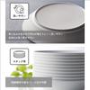 Taiwa Deep Smoky Set of Simple Melamine Commercial Made in CORE Plates, Green, 12cm, 10, Design, Dishwasher-Safe, Drainage, Stain-Resistant,