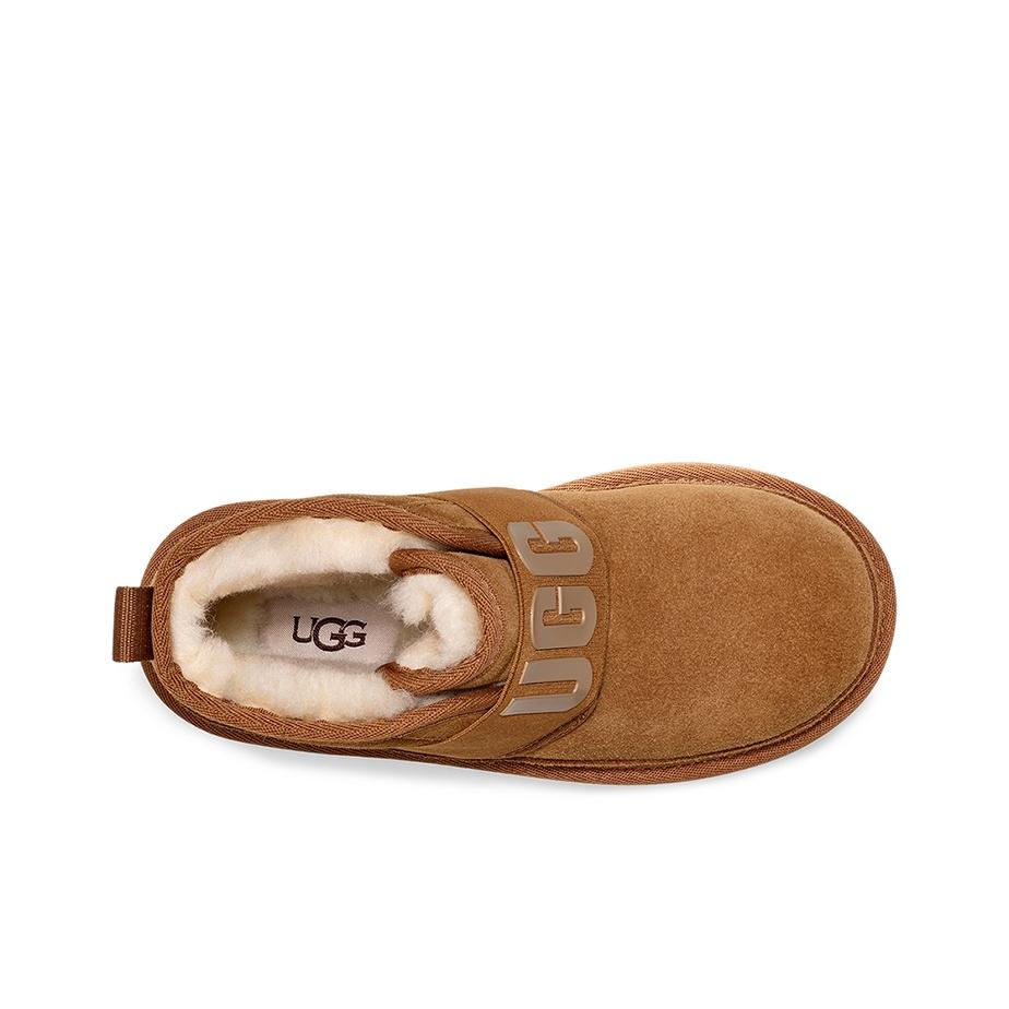 UGG Youth Neumel Sheepskin Comfortable Casual Short Snow Boots Kids boots Chestnut-Brown 1110703K-CHE